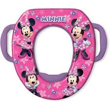 Disney Minnie Mouse Softy Potty Seat Walmart Com Potty Seat Big Girl Potty Potty