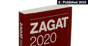 the zagat guide is back in print the