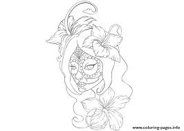 New pixel art coloring 66%. Girl Skull Tattoo Coloring Page Coloring Pages Printable