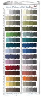 Annie Sloan Paint Chart Palette 600 351 Practicable Addition