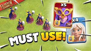Best New Troop? Super Witch = EASY 3 Star (Clash of Clans) - YouTube