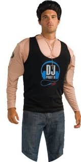Deluxe Dj Pauly D Jersey Shore Costume Large Funny Shirts My Style Shirts
