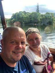 Catbells walk today. Very hot. Phenomenal views from the top. And then a  quick dip in the river to cool down.