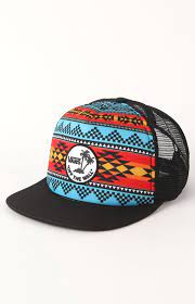 Vans Navajo Palm Trucker Hat Trucker Hat Hats Jockey Hat