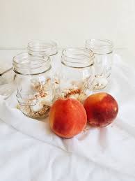 This is over my 300 calorie limit for this post, but if you don't care about that, this one is to sweet and yummy! Meal Prep Peach Pie Overnight Oats Standing In The Kitchen