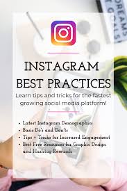 Instagram Best Practices To Grow Engagement And Brand Awareness Instagram Marketing Tips Network Marketing Tips Online Business Marketing
