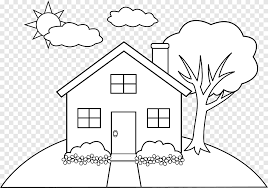 Download Gingerbread House Coloring Book Child Room House Line S Angle White Png Pngegg