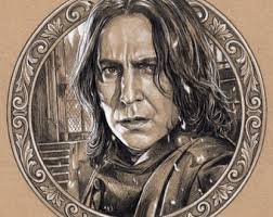 Alan Rickman Snape Celebrity Autograph Printed Memorabilia Movie Film  Collectable