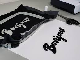 Download T Shirt With Cutwork Lettering And Free Embroidery File Bernina Blog Yellowimages Mockups