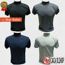 Kaos polos putih wa0818616536 kaos polos grosir putih lengan panjang wanita pria cotton combed 30s 24s ini memiliki warna ukuran yang dapat dipilih. Jual Promo Kaos Dalam Putih Hitam Biru Coklat Abu Kerah Leher Tinggi Berkualitas Biru Muda L Di Lapak Basic Collection Bukalapak