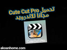 تحميل كيوت كت برو للاندرويد مجانا مع الخطوط Cute Cut Pro Apk
