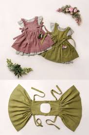 Jile Modelleri Girls Apron Dress Baby Dress Patterns Girl Apron