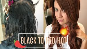 You can also choose from none strip. Stripping Black Hair Color Black To Red Hair Youtube