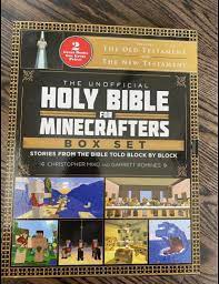 Many of the books of the true bible from its first written forms, were removed during the council of nicaea in the 300's. A Minecraft Bible God Help Us Ofcoursethatsathing