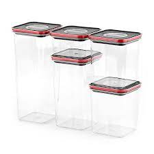 Looking for a good deal on acrylic canister? Neoflam Smartseal Airtight Food Storage Bundle In Clear Bed Bath Beyond