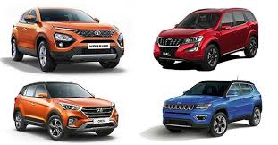 Tata Harrier Vs Hyundai Creta Vs Jeep Compass Vs Mahindra