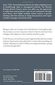 The Necessary Art of Persuasion (Harvard Business Review Classics): Conger,  Jay A.: 9781422126714: Amazon.com: Books