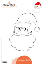 Coloriage Pere Noel A Imprimer Manzabull
