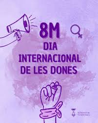 💜 Torredembarra commemora el 8 de març, Dia Internacional de les Dones,  amb un programa d'activitats que s'estendrà del 5 al 14 de març. 💪 Durant  aquests dies, el municipi acollirà exposicions,