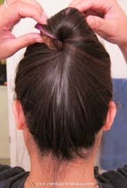 Messy men ponytail for long hair Short Curly Hairstyles Tied Up Novocom Top