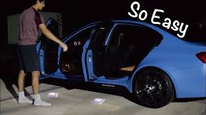 How To Install Bmw Led Door Projector Youtube