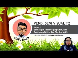 Kayu pada dasarnya dapat diberi warna dengan berbagai macam cat. Psv Tingkatan 2 Seni Ragam Hias Youtube