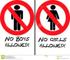 No Girls Allowed Stock Illustrations ...