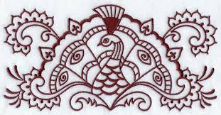 Machine Embroidery Designs At Embroidery Library Embroidery Library See more ideas about peacock costume, peacock, peacock dress. machine embroidery designs at