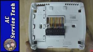 G = green wire c = blue wire o = orange wire w2 = white wire e = black wire r = red wire y1 = yellow wire. How To Bypass Jump A Heat Pump Thermostat 6 Wiring Combinations Youtube