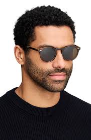 Oliver Gregory Peck 1962 Sunglasses in Semi-Matte Amber Tortoise