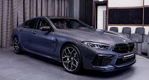 Good Luck Getting The Bmw M8 Gran Coupe Competition To Look Inconspicuous Carscoops Bmw Gran Coupe Coupe