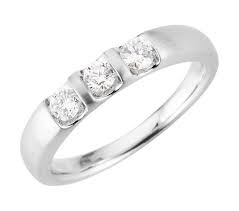 Paola ferri sabot in pelle con fascette multicolor. Platinity Ring 3 Brillanten Zus Ca 0 35ct Platin 950 Qvc De