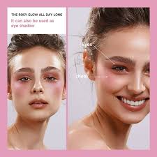 Sumllary Makeup Products Highlighter Color Changing Powder Blusher Liquid  Natural Makeup Rouge High Gloss Transparent Color Changing Powder Blusher  ...