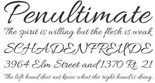 Cursive fonts simply emulate cursive handwriting, in which letters are usually connected in a slanted and flowing manner. 21 Awesome Free Cursive Tattoo Fonts