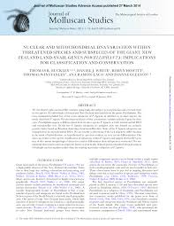 Finden sie jobs bei landcare. Pdf Nuclear And Mitochondrial Dna Variation Within Threatened Species And Subspecies Of The Giant New Zealand Land Snail Genus Powelliphanta Implications For Classification And Conservation