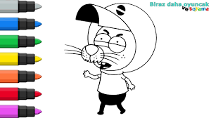 Kral Sakir Boyama Cocuklar Icin Boyama Videolari Boyama Oyunlari Youtube