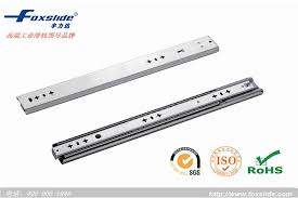 Epoxy coated euro slides, ball bearing drawer slides, full extension, over extension, undermount drawer slides, heavy duty 200 to 500 lb class drawer slides, keyboard. Soft Close Undermount Triple Extension Drawer Slides Heavy Duty Telescopic Drawe Fx3053t Foxslide China Manufacturer Kitchen