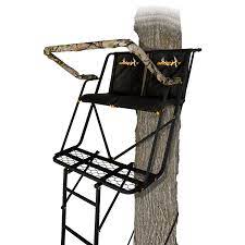 The lockdown wide stand has the lockdown™ bow pro ladder stand, which was designed hunt your favorite hot spot for mature bucks from the big game treestands hunter hd 1. Double Ladder Stand Muddy Outdoors Muddy Outdoors