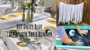 Gauze Wedding Cheesecloth Table Runner, Wedding Table Decor, Styling Rustic  | Ebay