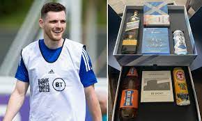 Our range includes millions of books, cds, dvds, audio books, gifts, stationery, games, ebooks and ereaders with over 100,000 products in stock and fast delivery australia wide. Captain Andy Robertson Gifts Every Scotland Player A Hamper Ahead Of Euro 2020 Daily Mail Online