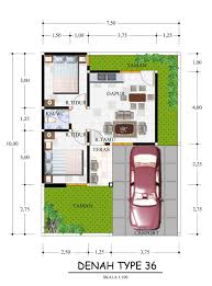 Kita bahas untuk yang ukuran 1 lantai dulu yuk. 10 Ide Type 36x60 Desain Rumah Minimalis Rumah Minimalis Desain Rumah