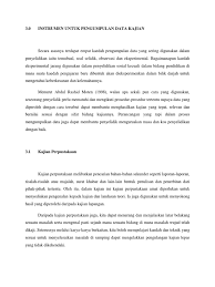 Instrumen kajian cara yang digunakan untuk mengumpulkan data. 2 Instrumen Untuk Pengumpulan Data Kajian