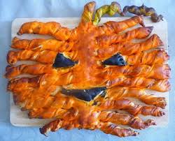 Tarte Feuilletee Citrouille D Halloween A La Courge Butternut Repas Halloween Facile Recette Halloween Apero Et Citrouille Halloween