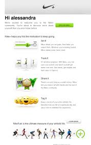 Nike Triggered Email Motivation Help Welcome Emails