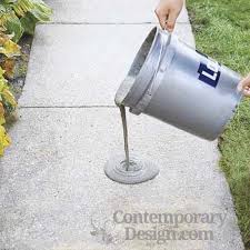 Can You Pour Concrete Over Concrete With Images Concrete Walkway Concrete Refinishing Concrete Projects