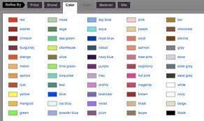 Image Result For All Colours Names List In English All Color Name List Colour Names List All Colours Name