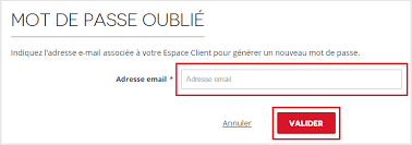 S'il s'agit de votre boite mail. Mot De Passe