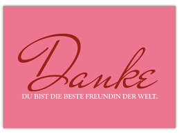 Diese tiefe verbindung kann in den glückwünschen zur hochzeit wiedergegeben werden. Nette Dankeskarte Fur Die Beste Freundin Danke Du Bist Die Beste Freundin Der Welt Kartenkaufrausch De