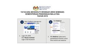 Cara memasukkan maklumat kehadiran ldp kumpulan. Cara Mengikuti Webinar Di Splkpm Pendidik2u