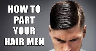 Slick and straight side part hairstyle men source. How To Part Your Hair Men The Detailed Guide Lewigs